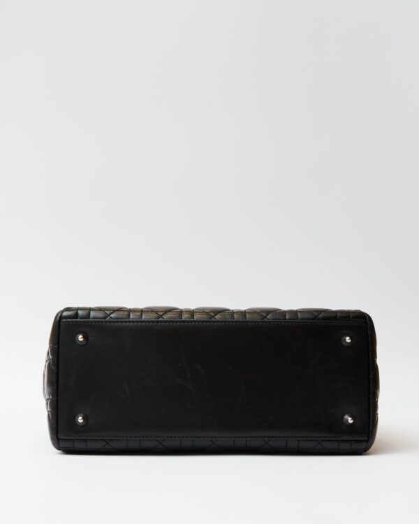 Dior Lady Dior Medium Black Bag