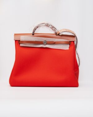 Hermès Herbag 39 Orange PHW