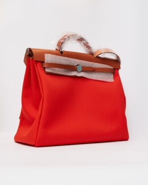 Hermès Herbag 39 Orange PHW