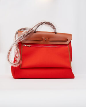 Hermès Herbag 39 Orange PHW