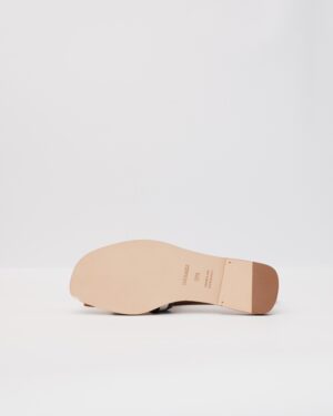 Hermès Oran Black Sandal 37.5