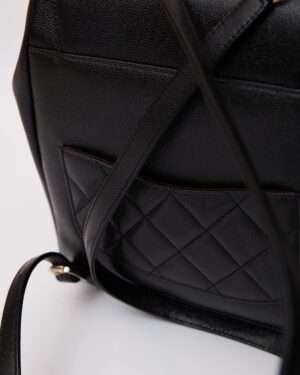 Chanel Business Affinity Backpack Black Caviar GHW