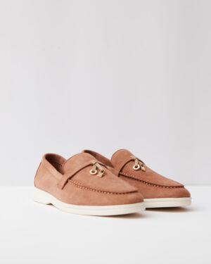Summer Charms Walk Brown Loafers
