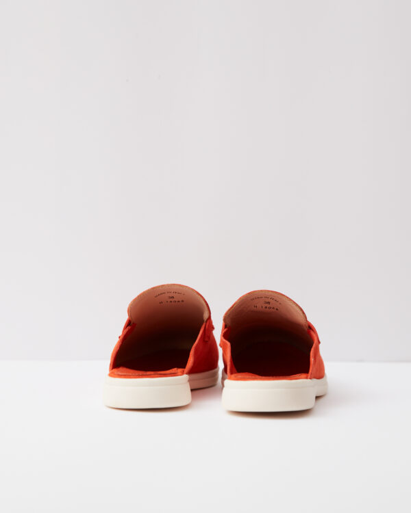 Charms Walk Babouche Orange Loafers