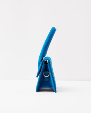 Jacquemus le Chiquito Blue Suede