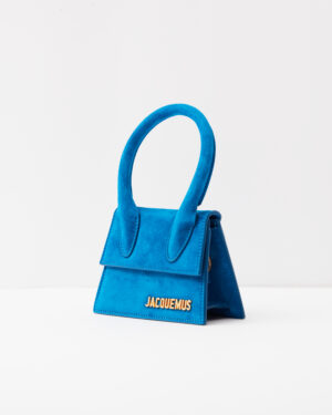 Jacquemus le Chiquito Blue Suede