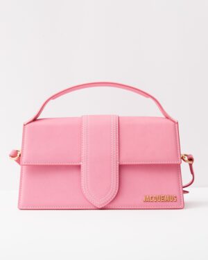 Jacquemus Le Grand Bambino Pink Suede