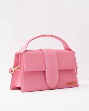 Jacquemus Le Grand Bambino Pink Suede