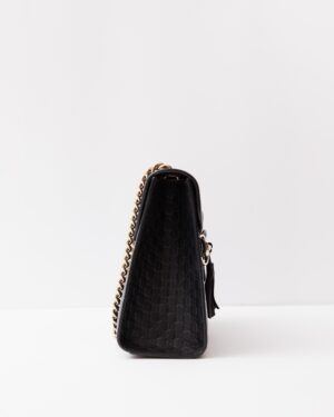 Gucci Emily Guccissima Black Chain Shoulder Bag