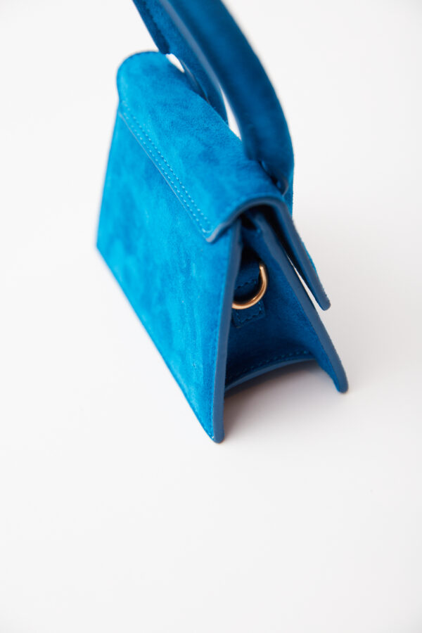 Jacquemus le Chiquito Blue Suede