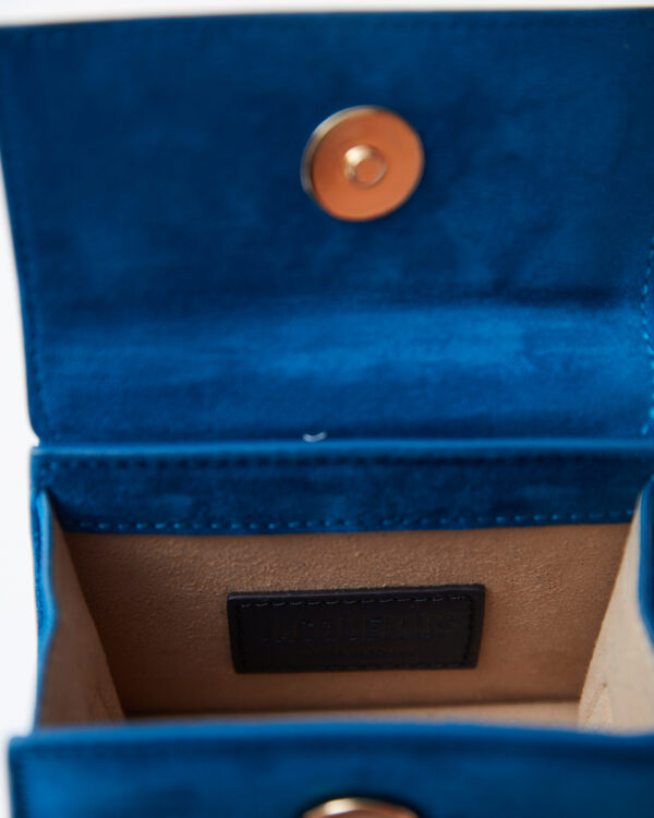 Jacquemus le Chiquito Blue Suede