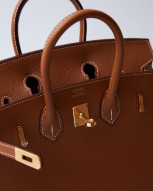 Hermès Birkin Sellier 25 Gold Epsom GHW