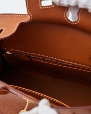 Hermès Birkin Sellier 25 Gold Epsom GHW