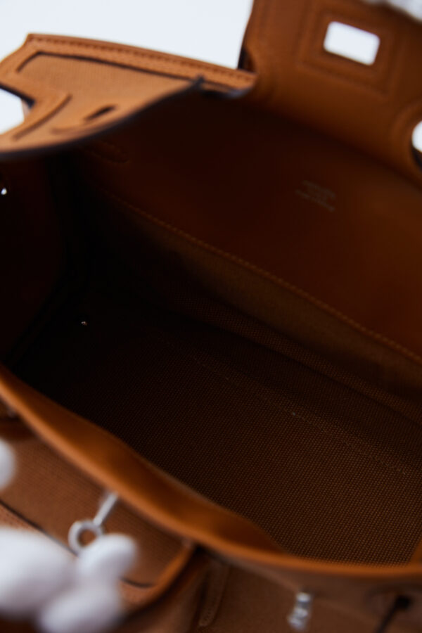 Hermès Birkin Cargo 25 Desert Sesame Canvas Swift PHW