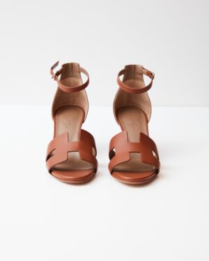 Hermès Legend Gold Sandal 38