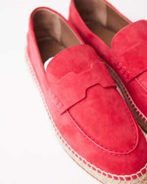 Hermès Trip Rose Framboise Espadrille 38