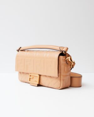 Fendi Baguette Beige Nappa