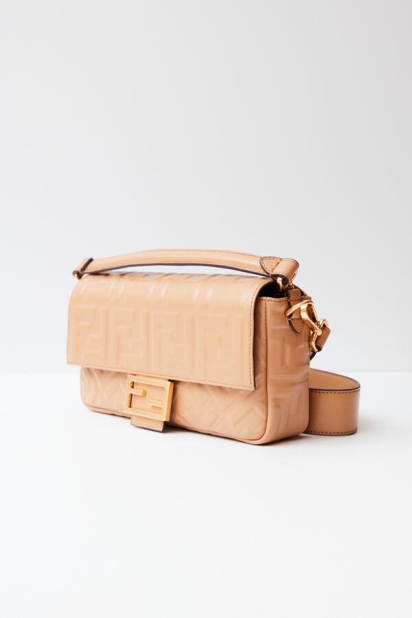 Fendi Baguette Beige Nappa