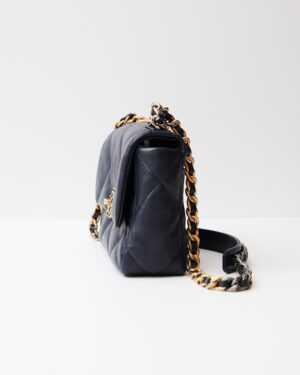 Chanel Chanel 19 Flap Navy Blue Lambskin