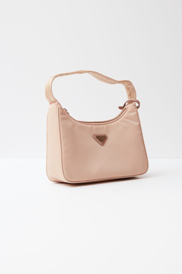 Prada Re-edition 2000 Beige Hobo Bag