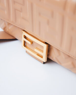 Fendi Baguette Beige Nappa