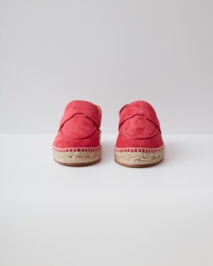 Hermès Trip Rose Framboise Espadrille 38