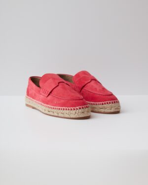 Hermès Trip Rose Framboise Espadrille 38