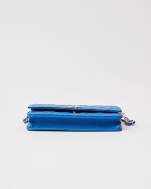 Chanel Wallet on Chain Blue Caviar GHW