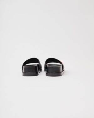 Chanel Black Multicolor Lambskin Mules