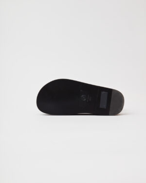 Chanel Black Multicolor Lambskin Mules