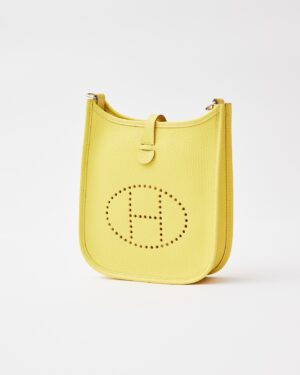 Hermès Evelyne 16 Lime Clemence PHW