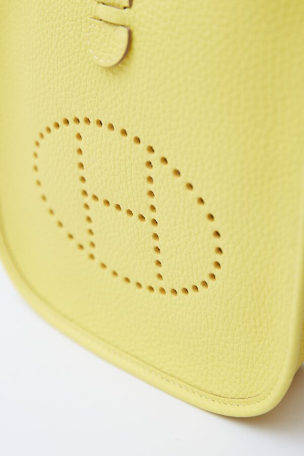 Hermès Evelyne 16 Lime Clemence PHW