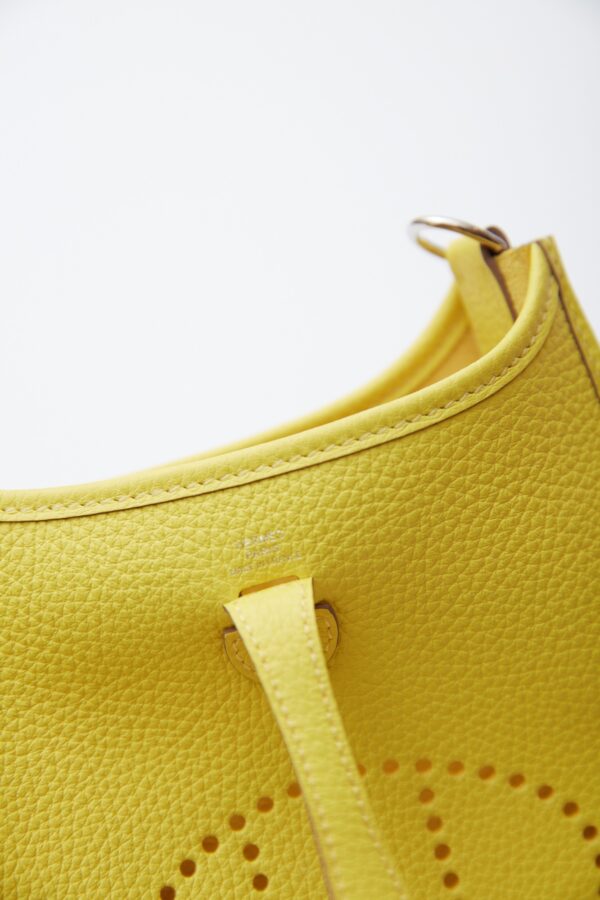 Hermès Evelyne 16 Lime Clemence PHW