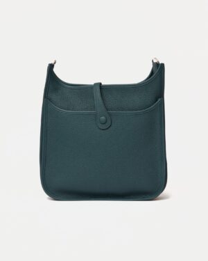 Hermès Evelyne 29 Vert Cypress Clemence PHW