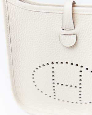 Hermès Mini Evelyne 16 Nata Clemence GHW