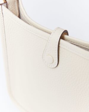 Hermès Mini Evelyne 16 Nata Clemence GHW