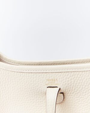 Hermès Mini Evelyne 16 Nata Clemence GHW