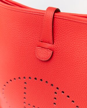 Hermès Evelyne 29 Rouge de Coeur Clemence PHW