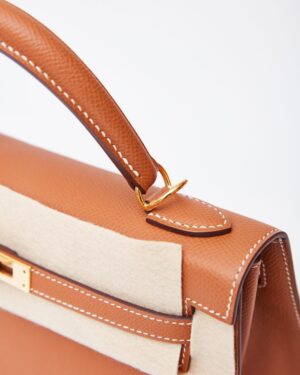 Hermès Kelly 25 Gold Epsom GHW