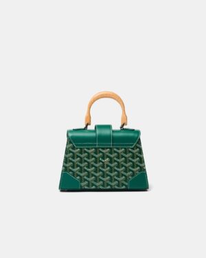 Goyard Saïgon Structure Mini Green Bag