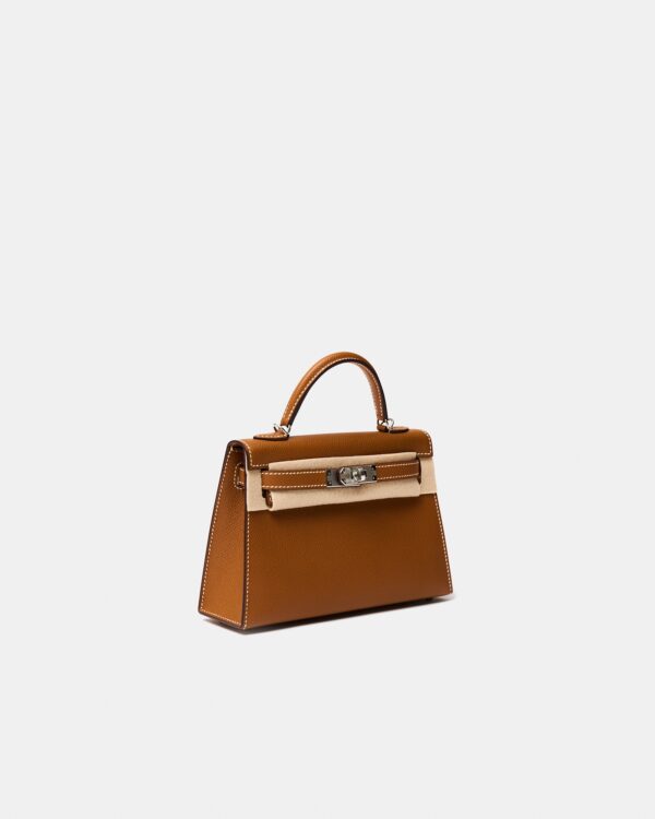 Hermès Mini Kelly 20 Gold Epsom PHW