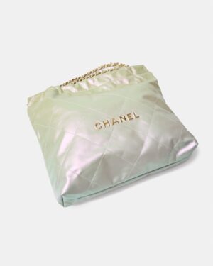 Chanel Chanel 22 Light Green Lambskin GHW