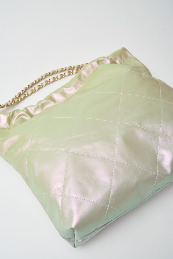 Chanel Chanel 22 Light Green Lambskin GHW