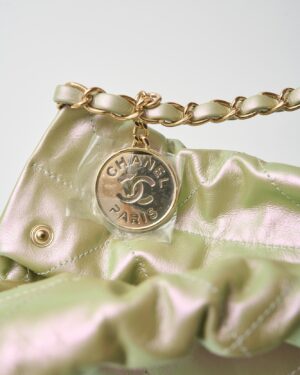 Chanel Chanel 22 Light Green Lambskin GHW