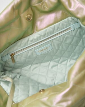 Chanel Chanel 22 Light Green Lambskin GHW