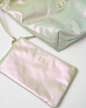 Chanel Chanel 22 Light Green Lambskin GHW