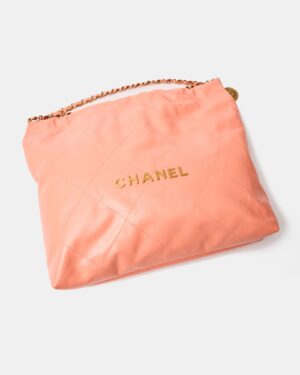 Chanel Chanel 22 Light Orange Lambskin GHW