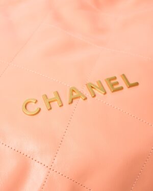 Chanel Chanel 22 Light Orange Lambskin GHW