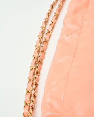 Chanel Chanel 22 Light Orange Lambskin GHW