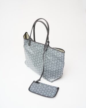 Goyard Saint Louis PM Gray Tote Bag